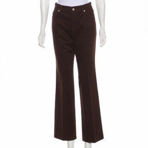 SALE!! Bogner Wide leg Pants Brown High Rise